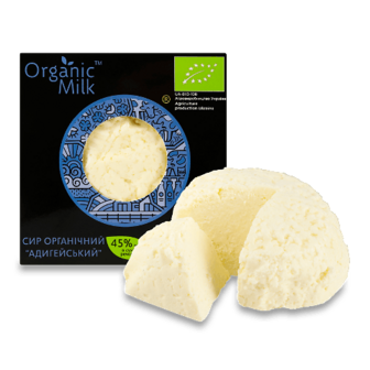 Сир Organic Milk «Адигейський» органічний 45% 100г