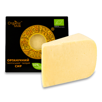 Сир Organic Milk "Український" 50% 100г