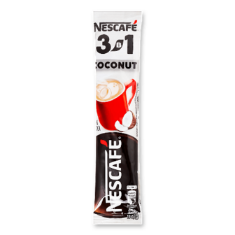 Напій кавовий Nescafe Coconut Mix 3 в 1 розчинний 13г