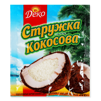 Стружка кокосова «Деко» 20г