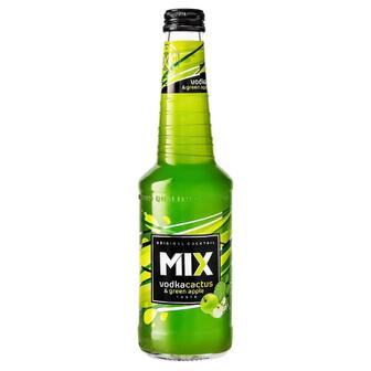 Напій слабоалкогольний MIX горілка зелене яблуко кактус 4% 0,33л скло