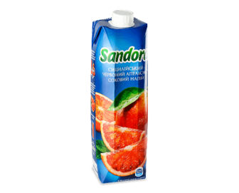 Напій соковий Sandora сицилійський червоний апельсин 0,95л