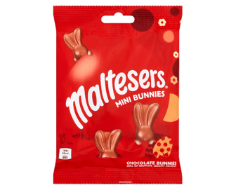 Фігурки Maltesers Зайчики міні шоколадні, 58г