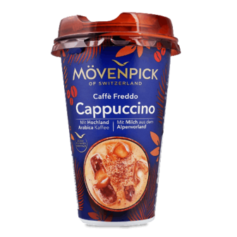 Напій кавовий Movenpick Капучино з молоком, 200г
